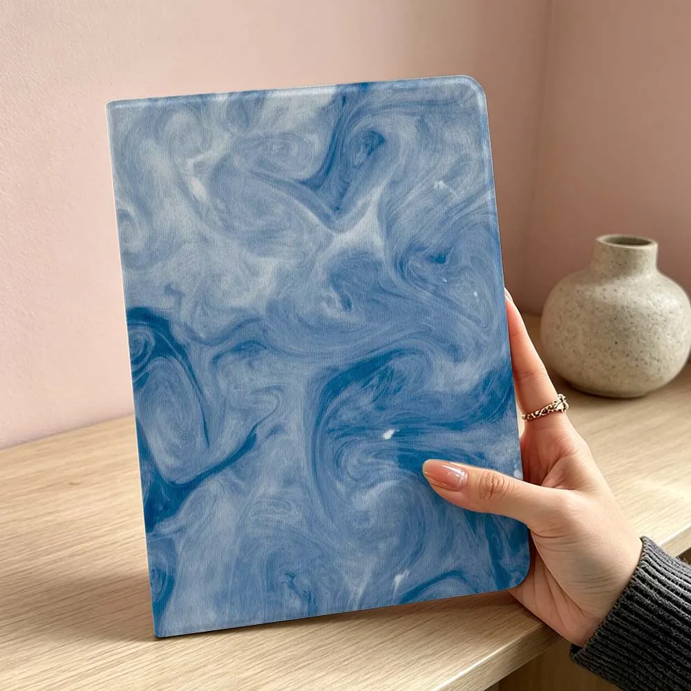 Artistic Wavy Pattern Soft Tablet Case