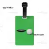 Custom Funny Sport Golf Ball Luggage Tag With Name Card Privacy Cover ID Label for Travel Bag Suitcase 1