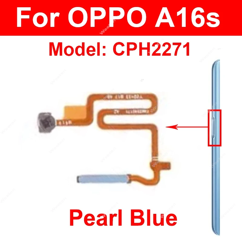 Fingerprint Sensor Flex Cable for Power Button Touch Sensing
