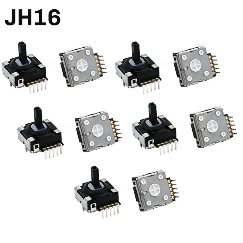 JH16 홀 이펙트 TMR 조이스틱 10개 FLYDIGI Vader 3 Pro용 Gamesir G8 교체용 3D 아날로그 스틱