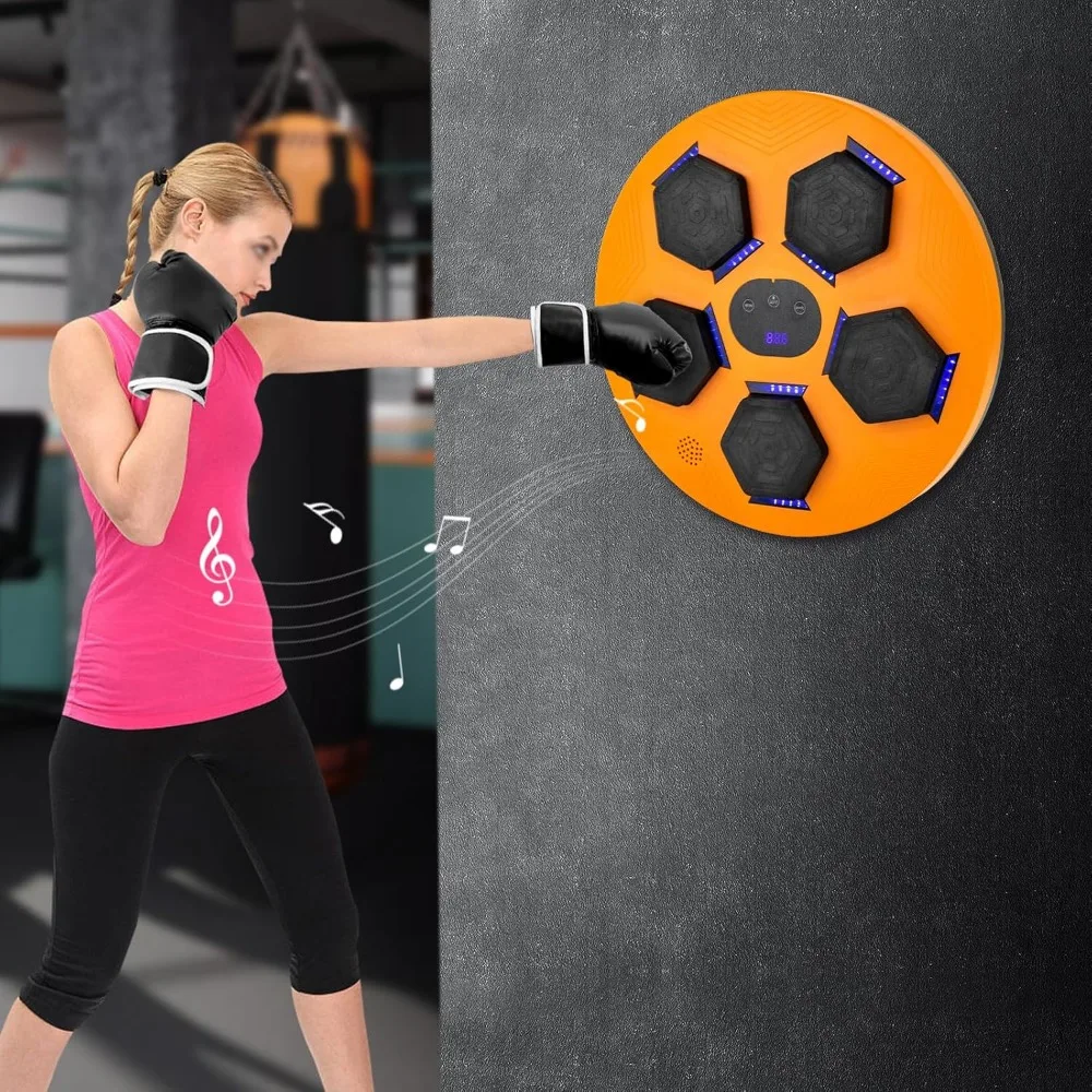 Intelligent Electronic Boxing Bluetooth Musical Boxing Machine for Adults Wall Box Training Punching Equipment