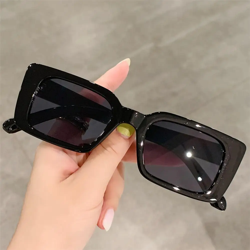 Vintage Square Sunglasses Retro Women's Leopard Sun Glasses Female UV400 Protection Sunglasses Rectangle Shades Driving Glasses