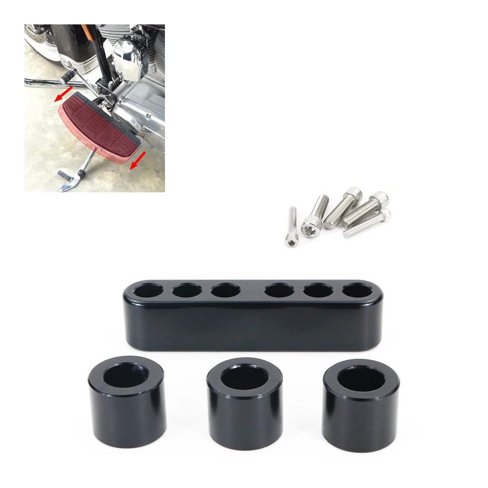 

Footrest Spacer Extension Kit Aftermarket Fit For Harley Touring FLHT / FLHR / FLTR / FLHX 1983-2008 Floorboard Extension Kit