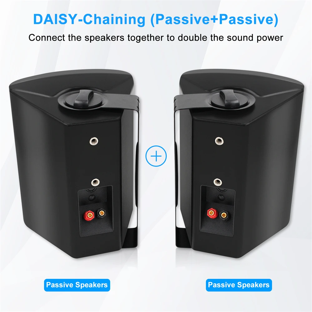 Herdio 3 インチ防水マリン スピーカー 2 ウェイ フル レンジ