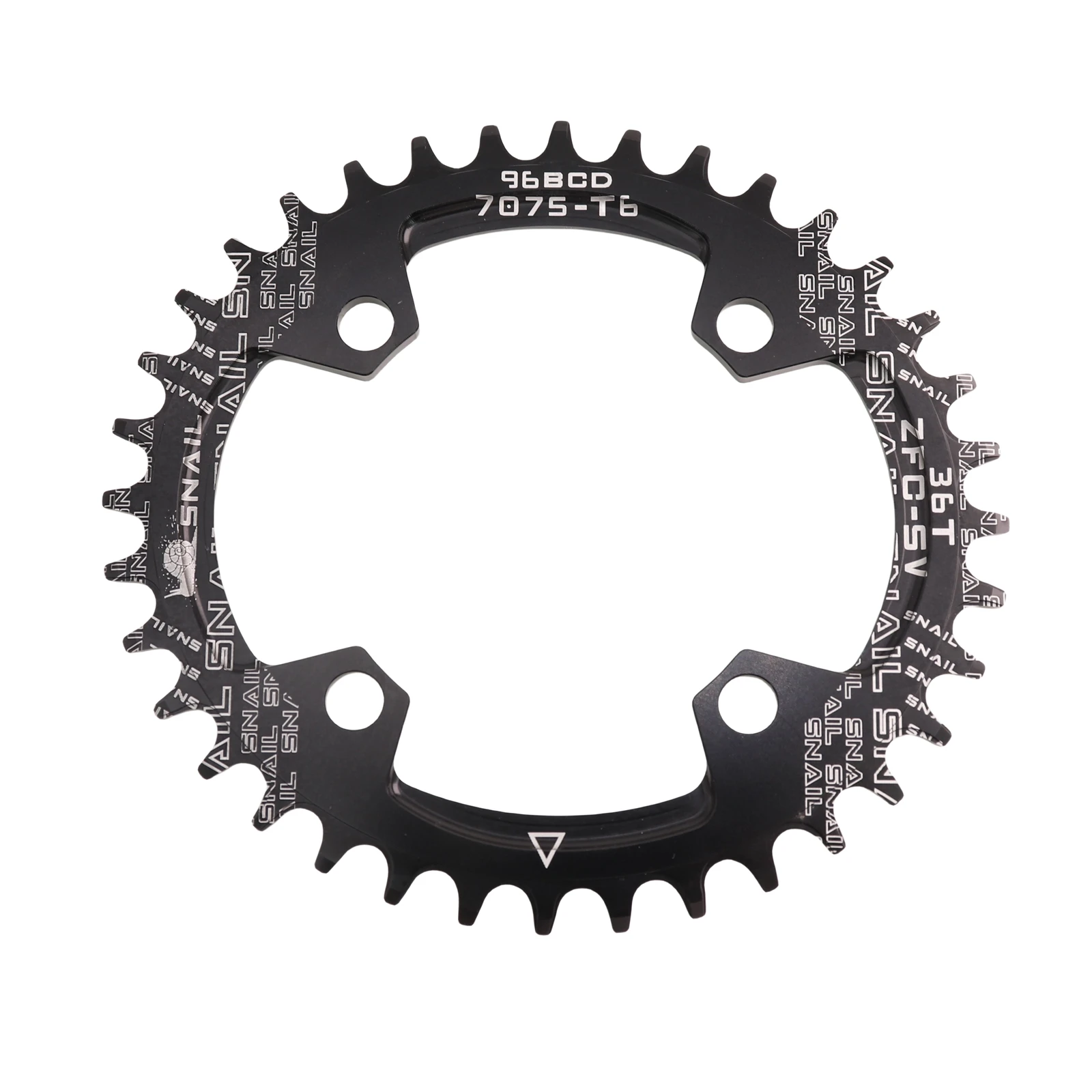 SNAIL 96BCD Oval Chainring for Shimano Alivio M4050 M4000 M3000 M2000 Narrow-Wide 32–36T