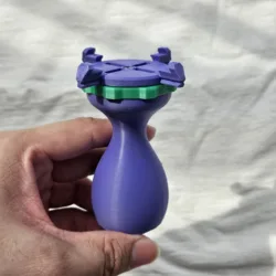 Ergonomic Grip for Tabletop RPG Enthusiasts - Ideal for Hobbyists and Professionals (Green Purple)