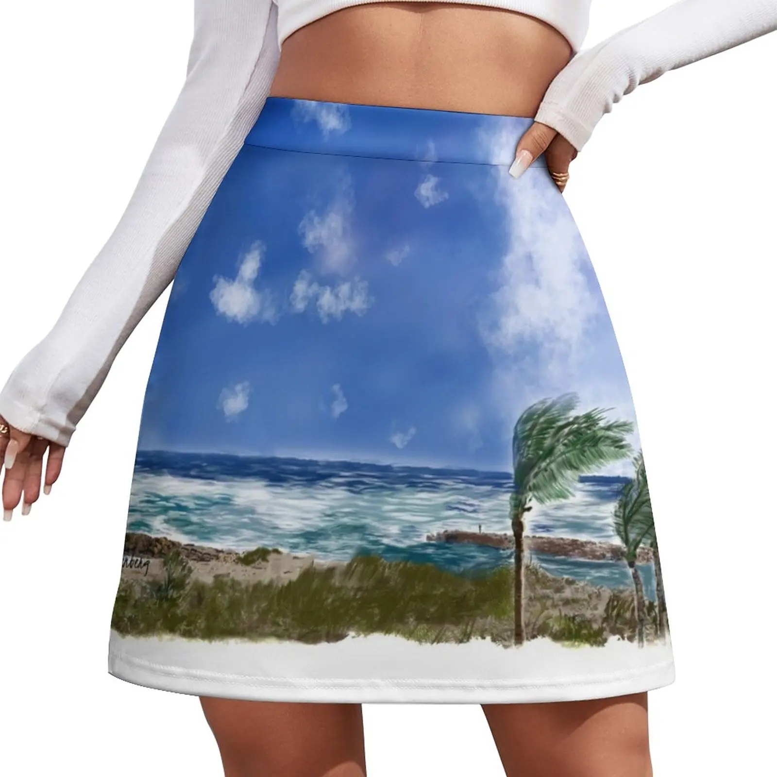 Palm Beach Mini Skirt skirts fashion Female dress short skirts for women