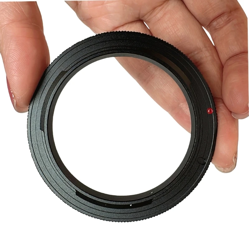 

Metal Lens Reverse Adapter for Cameras Mount Enhances Photography Lens Conversion Tool for Macro Shot Converters Dropship