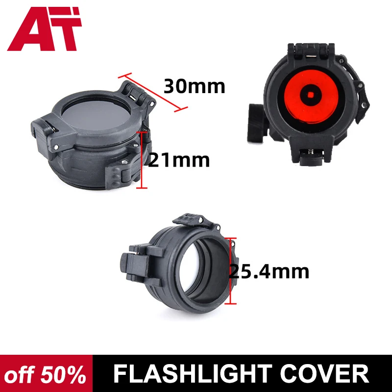 

Wadsn Tactical Flashlight IR Fitter Cover for M300 M600 M640 Scout Light Diffuser InfraRed Cover Airsoft Gun Hunting Accessories
