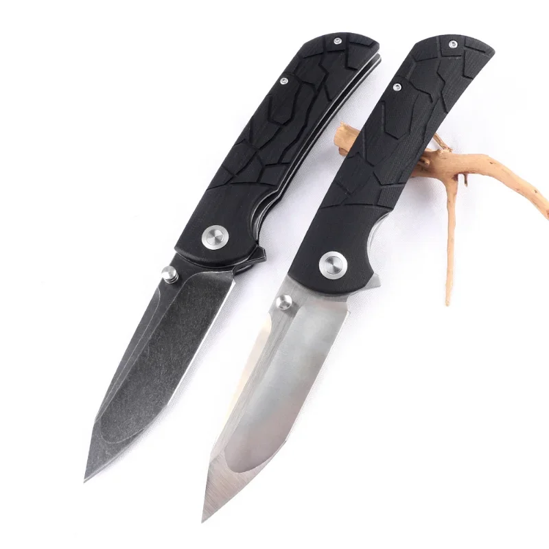 

DC53 Folding Knife 9CR13 Blade G10 Handle Pocket Outdoor Camping Survival Tactical Hunting Utility Fruit Kitchen Knives CED Tool