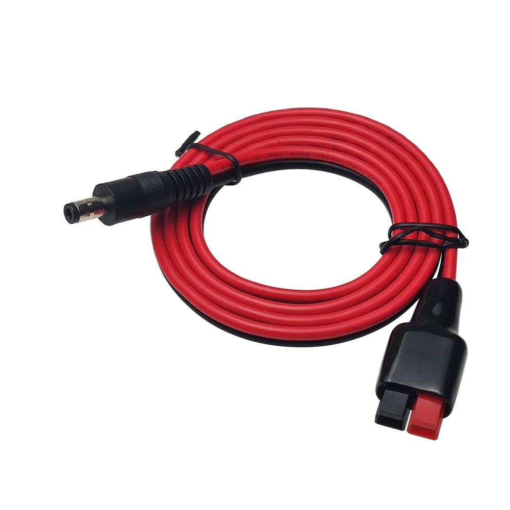 

14AWG 45A Connector to DC5.5*2.1mm Adapter Extension Cable Compatible with Jackery Goal Zero Power Station Anderson-Powerpole