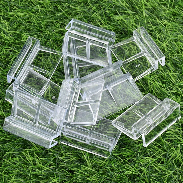 Protezioni Bordi Acquario 8 Pezzi - Vetro/Acrilico 6mm, Antiu Rto Trasparenti - Foto 11