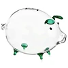 Pig Piggy Bank Money Boxes Coin Saving Box Cute Transparent Glass Souvenir Birth,  Coin Banks Money Saving Box for Children,Boys 2