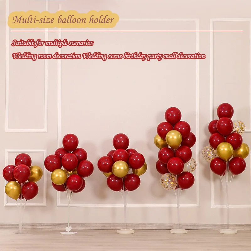 Birthday Party Decoration Set 1 Set Table Float Balloon Stand Birthday Party Decoration Festival Bath Wedding Balloon Stand Party Supplies Accessories