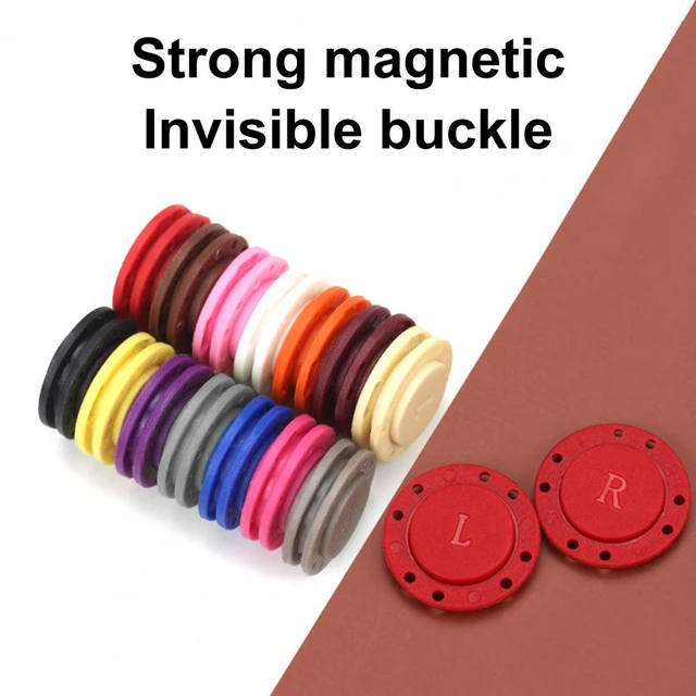 1 Pair Magnetic Snaps Clasps Invisible 8-holes Design Strong Suction Magnetic  Clothing Buttons For Coat DIY Garment Accessories - AliExpress