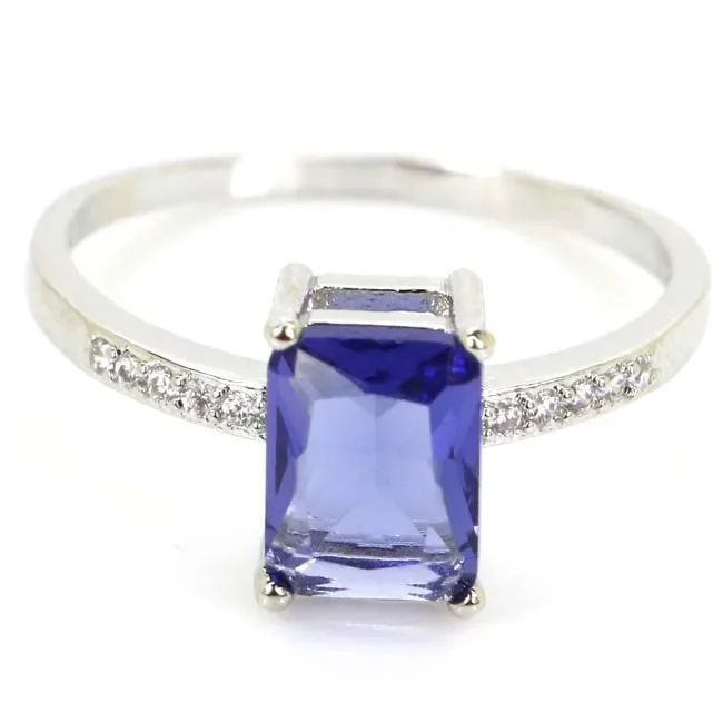 

Buy 3 get 1 free 925 SOLID STERLING SILVER Rings Iolite Citrine London Blue Topaz Real Red Ruby Violet Tanzanite Many Sizes 5-11