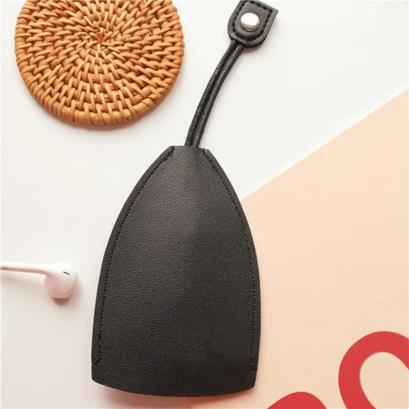 Pull Out Key Case Solid Color PU Leather Key Wallets Housekeepers Car Key Holder Case Leather Bag For Keys