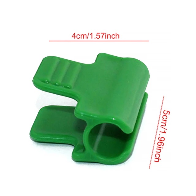 Üvegházhatású Film Bilincsek Műanyag Karika Csat Klipek Szezononkénti Növényi Tartó Rudat Bepattanó Szett Háztartási Készletek 24/48 Darab - Image 5