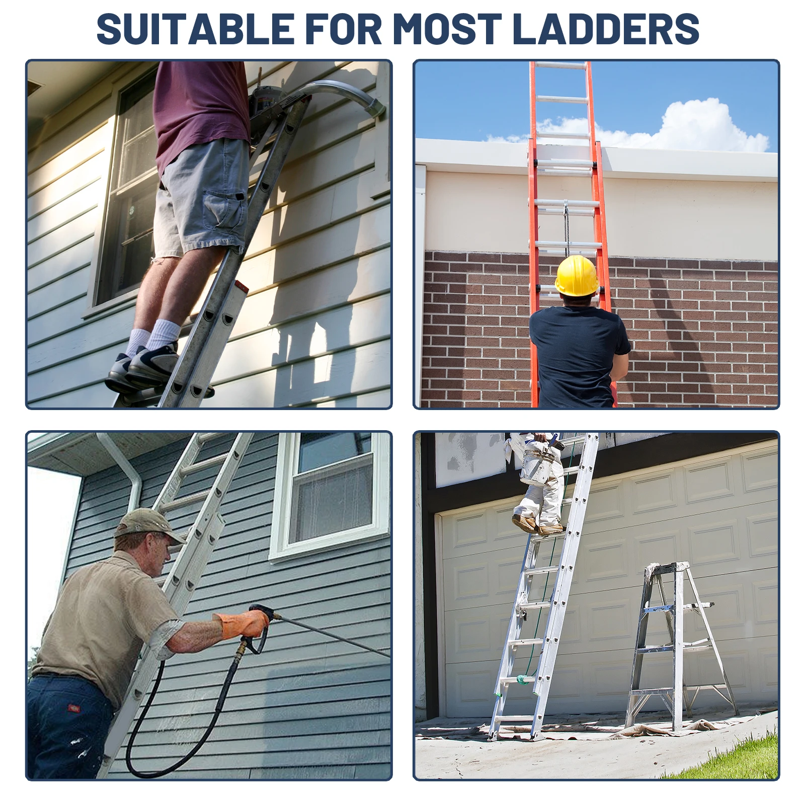 Ladder Roof Rack Locks Steel Ladder Roof Clamps Easy to Install Clamps Flexible to Use Suitable