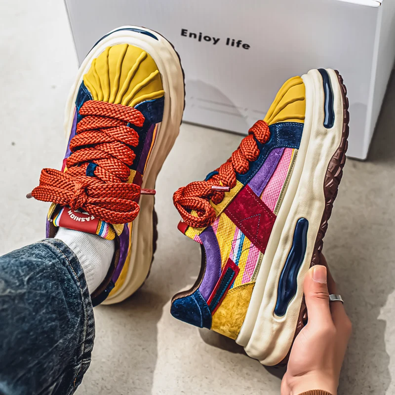 靴男性スニーカー男性カジュアルメンズシューズ tenis 高級靴