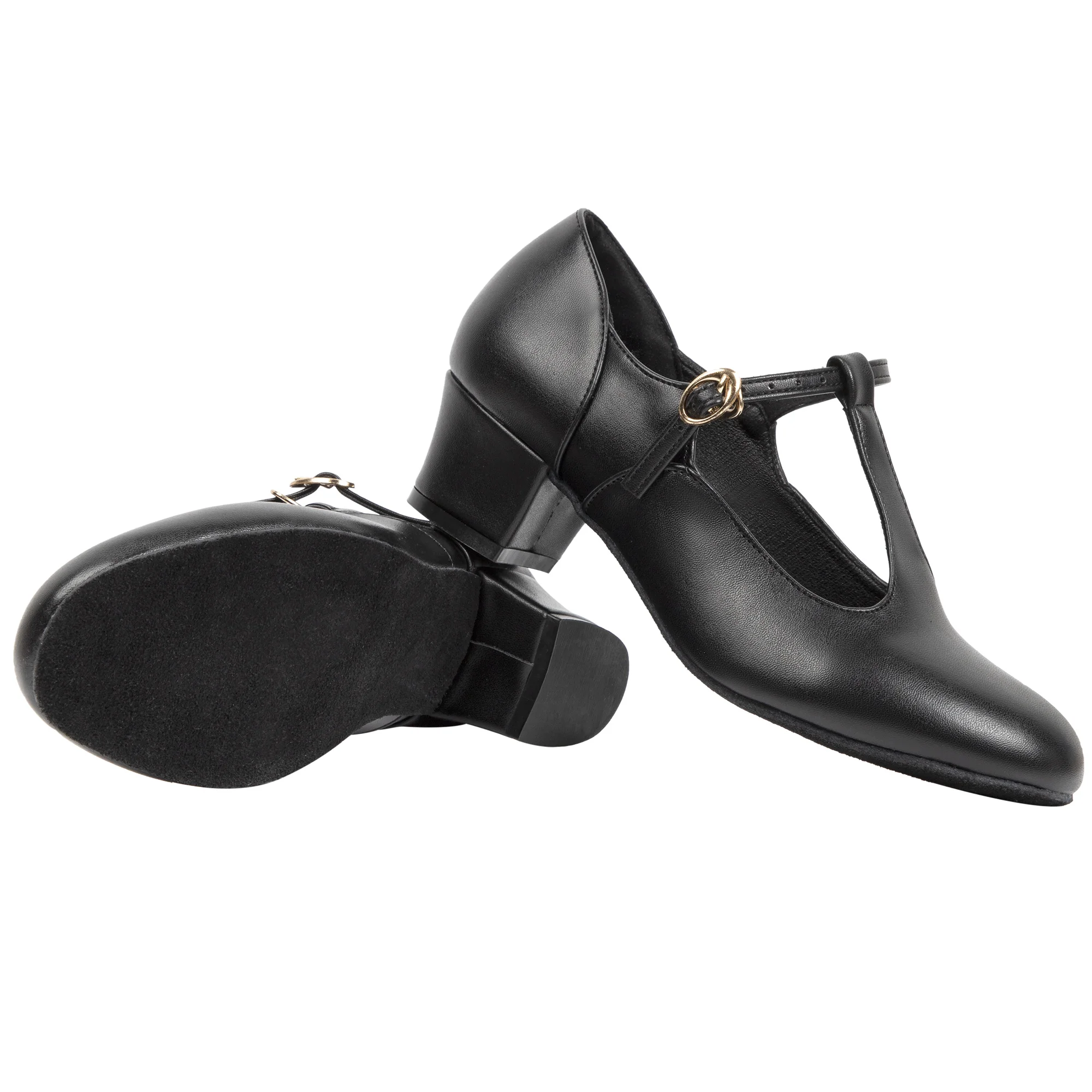 Women's Jr. Footlight T-Strap Dance Shoe 4