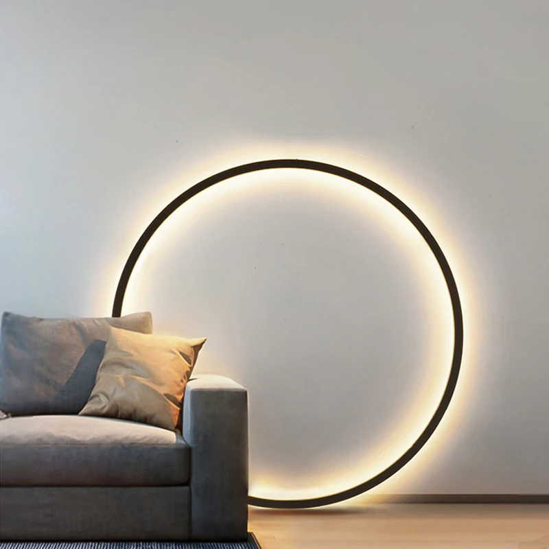 

Minimal wall lamp living room background wall lamp decorative atmosphere lamp 2022 new Nordic bedroom bedside wall lamp