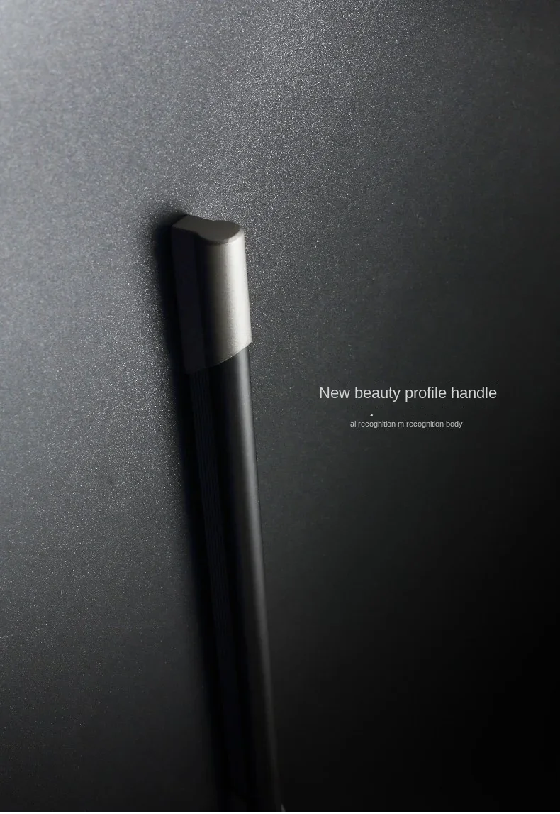 Description Picture 2 of itemGrey Black Aluminum Alloy Drawer Closet Wardrobe Cupboard Cabinet Pulls Door Handle for Cabinet Wardrobe Drawer Kitchen Cupboard