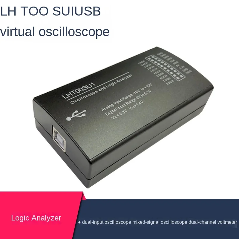 Osciloscopio Lht00su1, Analizador Lógico I2c Spi Can | Cuotas sin interés Osciloscopio Lht00su1, Analizador Lógico I2c Spi Can | Cuotas sin interés