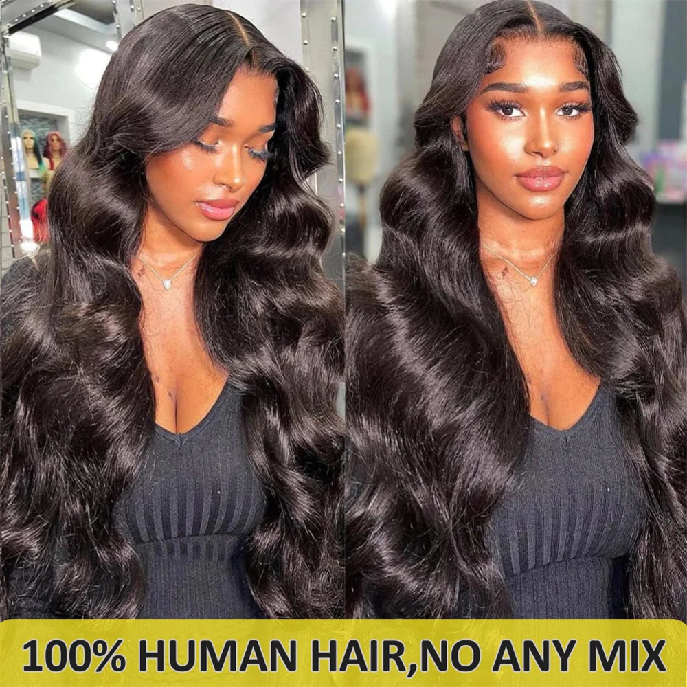 

Real Human Hair Lace Front Wigs Human Hair Wig Body Wave Long Black Lace Front Wig For Women Brazilian Hair Wigs Original 2023