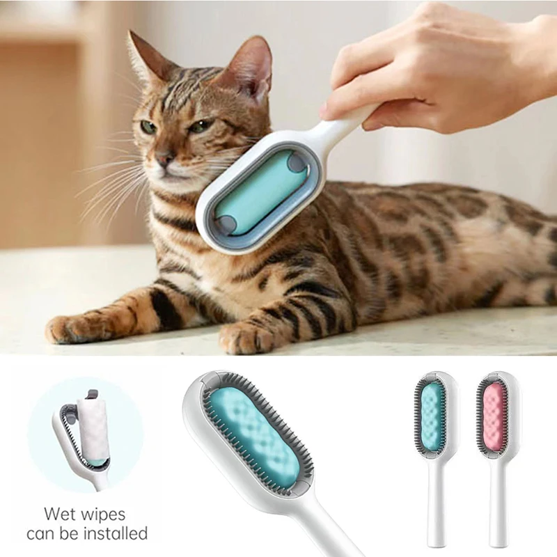 Puppy Cat Comb Hair Brush Plastic Pet Dog Grooming Supplies - Clothing, Shoes, Bags, Beauty products