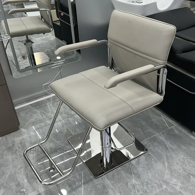 Simplicity Hairdressing Barber Chairs Adjustable Stool Speciality Hair Salon Barber Chairs Barber Beauty Sillas Furniture QF50BC