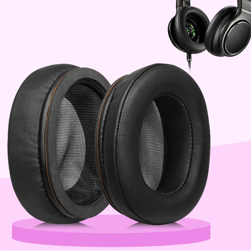 

Pair of Ear Pads Cushion For Panasonic RP-HD10E Headphone Replacement Earpads Soft Protein Leather Memory Foam Sponge Earmuffs