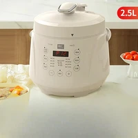 LIVEN 220V 701W 2.5L 0 autocuiseur électrique à revêtement, double pot petit autocuiseur multifonctionnel domestique cuiseur à riz 1