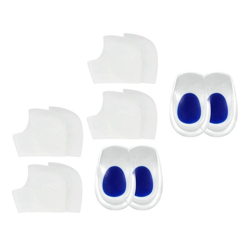 

Hot Kf-6Pairs Heel Cups,Plantar Fasciitis Inserts Pads,Gel Heel Cushion, Silicone Heel Protectors,Great For Plantar Fasciitis