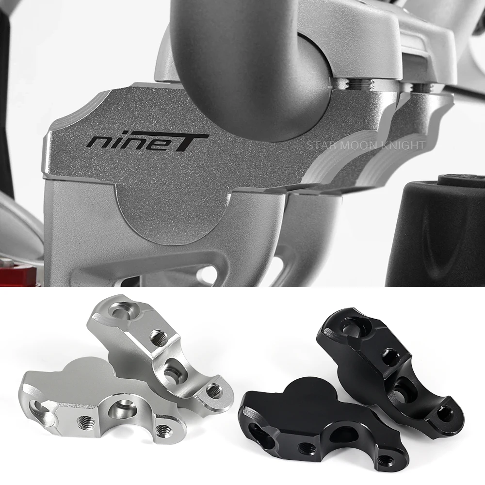 

Motorcycle Handle Bar Riser Clamp Extend Handlebar Adapter Mount For BMW R nineT R nine T Pure RnineT Scrambler Urban G/S 2014-