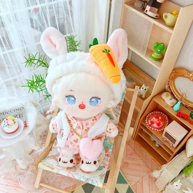 20cm Attribute Free Star Doll Stuffed Toy Sea  Qiaoqiao Net Red Cute Cotton Doll Kawaii Room Decor Plush Toys Children Toys Toys