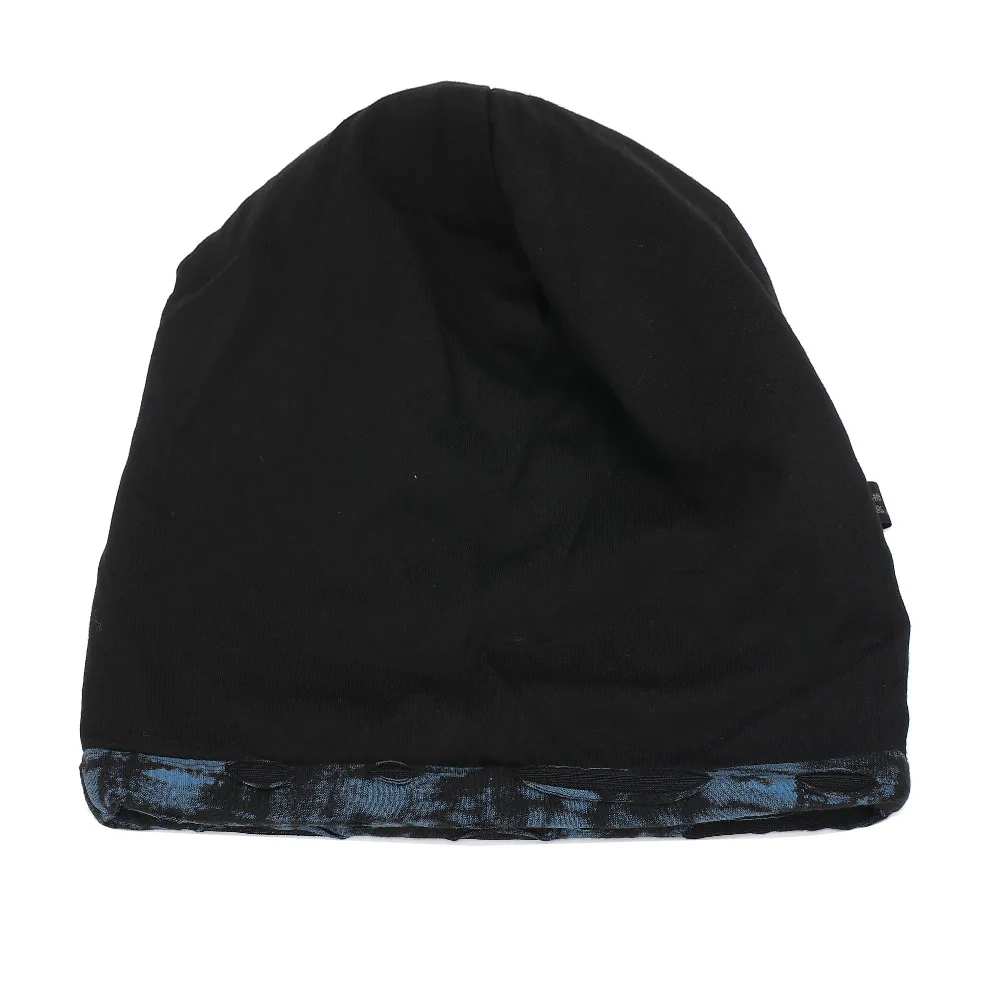 Vintage Tie Dye Slouchy Beanie Hüte für Männer Frauen Distressed Unisex Street Atmungsaktive Outdoor Herbst Winter Hut Hip Hop – Detail 6
