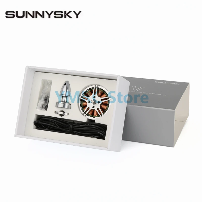 Sunnysky V3506 KV400/KV650 4-6S Brushless Motor for Airplanes Quadcopter Multi-rotor Accessories thumbnail 6