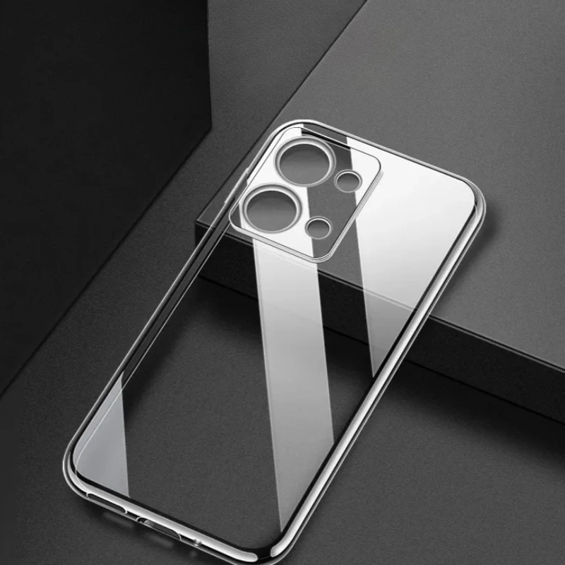 Transparent TPU Protective Phone Case - Clear Soft Cover