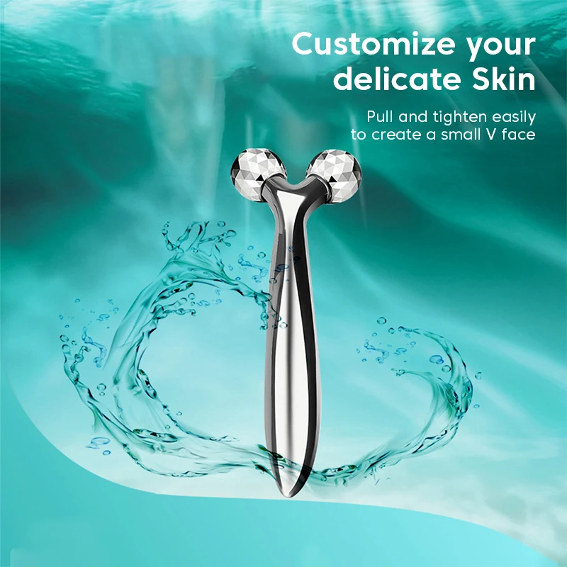 Facelifting Instrument 3D Manual Roller Face Lifting Shape Vshaped