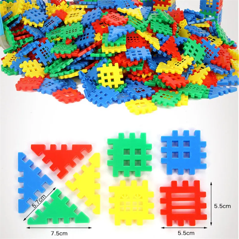 3D Puzzle Games Cubes Toys For Children Wooden DIY Building Blocks Jigsaw Educational Toy Interactive Toys For Kids