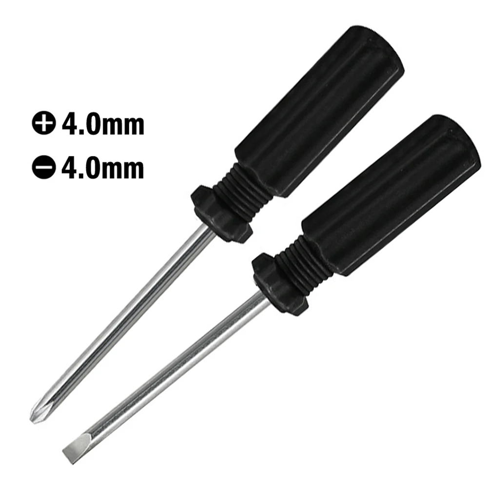 Mini Cross Screwdriver Slotted Repair Tool 1Pcs 45#Steel Auto Repair Tool 10cm Screwdrivers Handle Car Tools