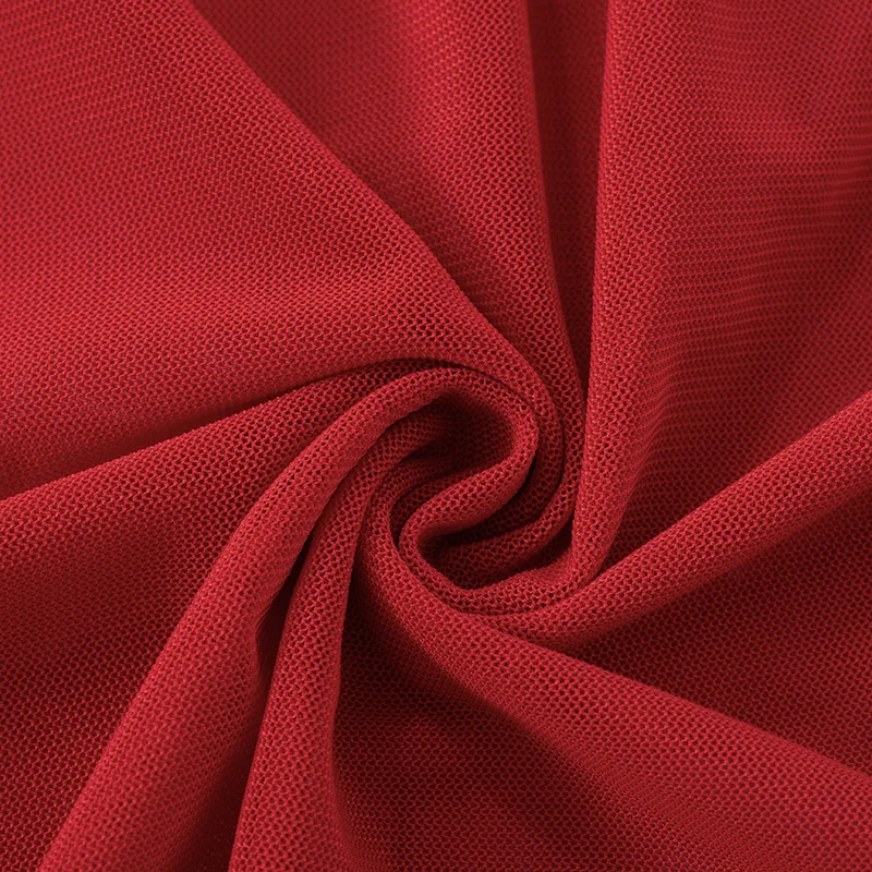 Blifanbo Mesh Short Sleeve Sexy Maxi Dress For Women Elegant High Waist Fashion Patchwork Summer Sexy Slim Club Party Long Dress - view