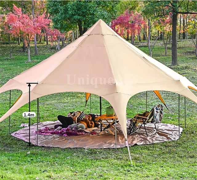 家族向けの大容量パオテント,防水,自己運転,野生のサバイバル  