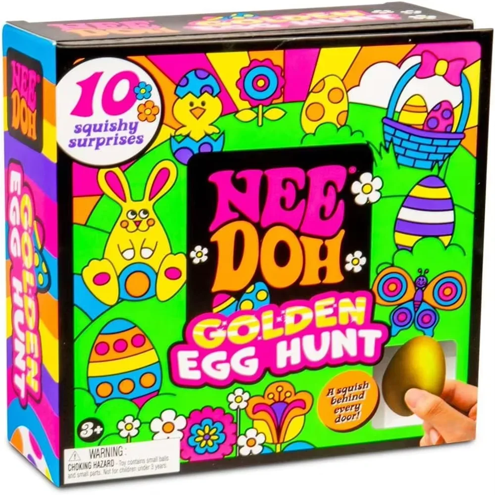 Needoh New Funky Frights Halloween Advent Calendar 13 Days, Spooky Squishy Slow Rise Stress Relief Toys Countdown Gift Box