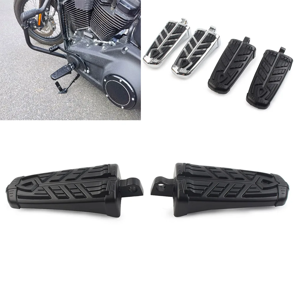 

Motorcycle Foot Pegs Footrests Footpegs 10mm For Harley Davidson XG FXCW FXS FXSB