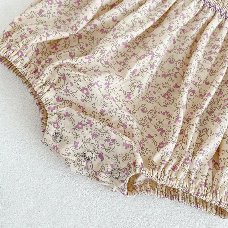 Lace Flower Baby Girl Dress and Romper 6