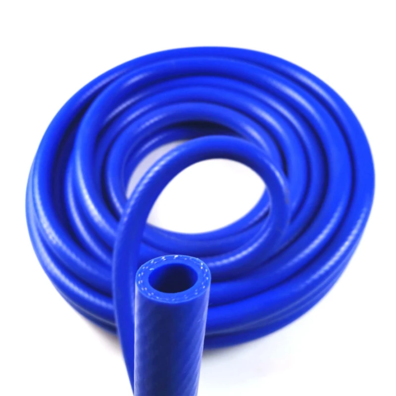 Diameter 6-50mm Silicone Hose Heat Resistant Oil Resistant Tube High Presure Automobile Vacuum Pipe Double Layer Rubber Hose