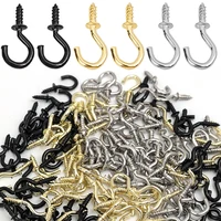 Mini Ceiling Screw-in Hooks Self-tapping Screw Hooking Multipurpose Screw Hook for Hanging Plants Mug Art Decoration Garden Tool 1
