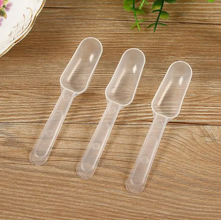 

1000pcs Milk Powder Spoon 5g 10ml Measuring Spoon Scoop Plastic Measuring Spoons Kitchen Baking Accessory SN4086